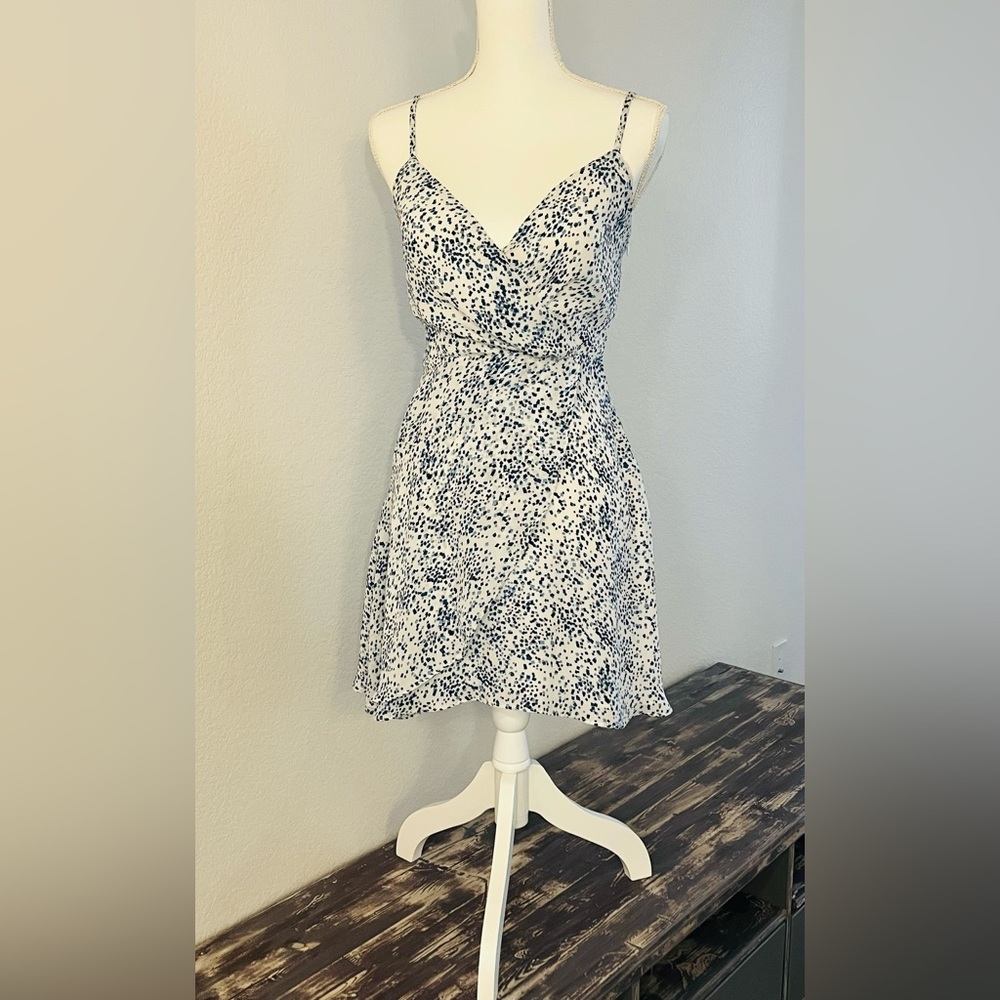 Parker Blue Pattern Dress size extra small